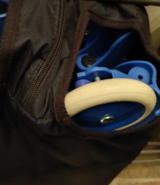 Cuna Viaje.Grande. con colchón y elevador incluido