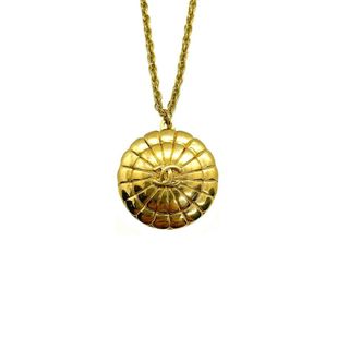 collar chanel gigi paris chapado en oro 