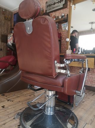 Sillón de barbero vintage