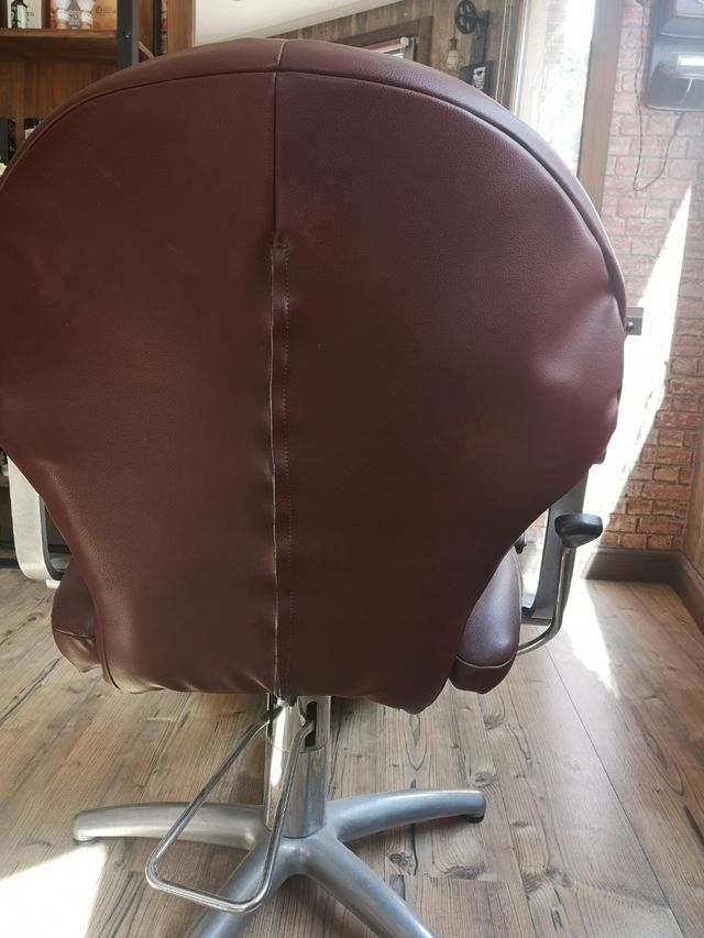 Sillón de barbero vintage