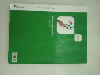 Física y Química. 1 Bachillerato. Ed. Santillana