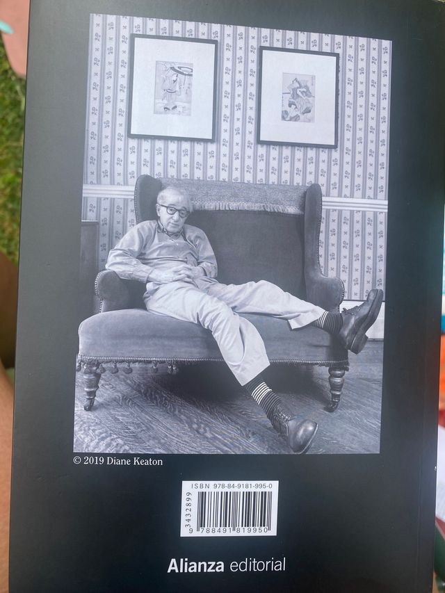 Libro autobiografía de Woody allen.