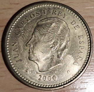 100 cien pesetas Juan Carlos I Rey 2000 moneda