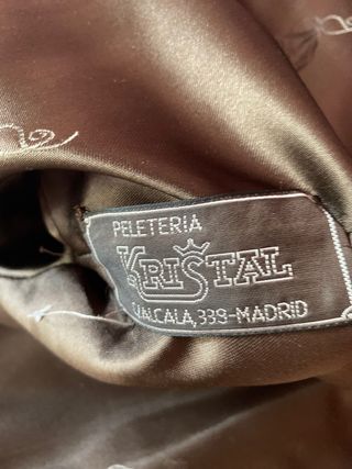 Tres cuartos de piel de zorro