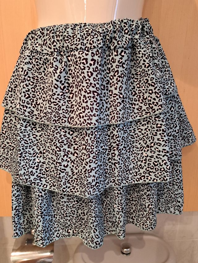lote 2 Faldas  animal print talla unica