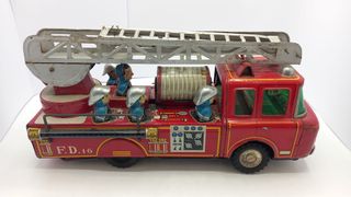 ANTQ3712 Camion Vigili del Fuoco vintage