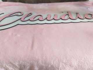 Nombre personalizado en madera