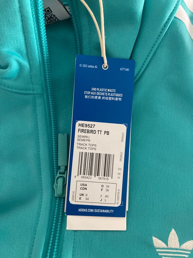 Chándal Adidas Firebird TT talla 34