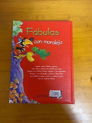 Libro infantil: Fábulas con moraleja