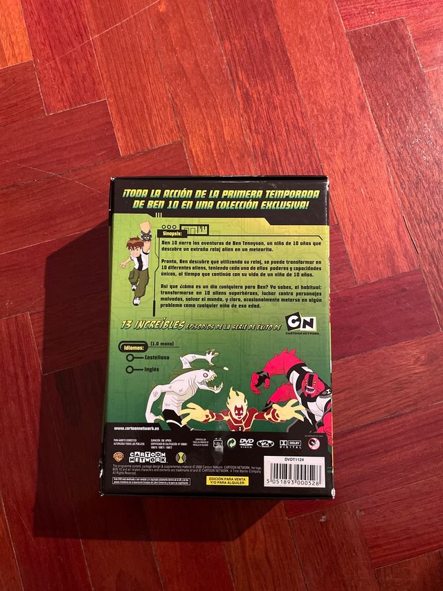 TEMPORADA 1 BEN 10 COMPLETA (VOL 1, 2, 3 y 4)