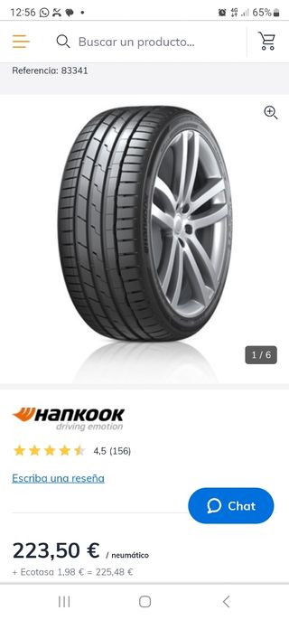 Neumáticos hankook a estrenar 295 30 20