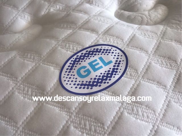 pack colchon viscogel con tapiflex o canapé
