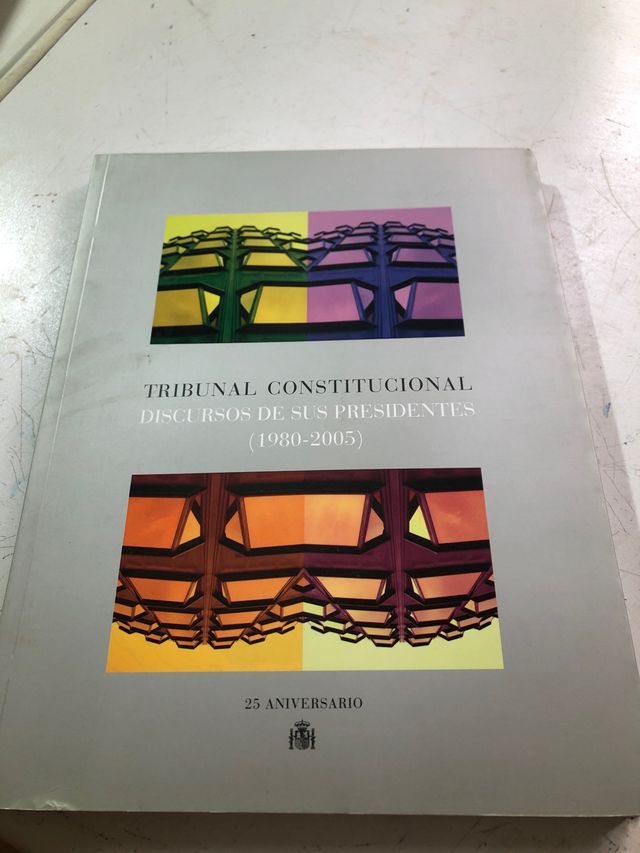 Libro TRIB. CONSTITUCIONAL 25 aniversario