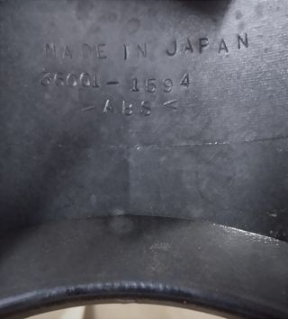 Kawasaki Ninja 600 chapa Colín bajo asiento