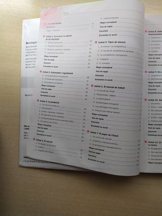 Economia 1° bachillerato