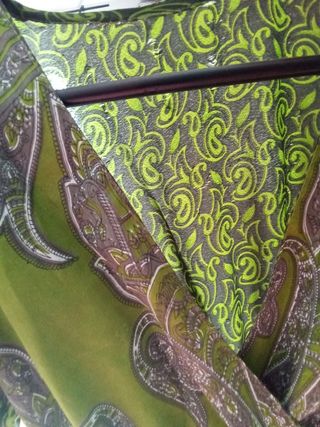 VESTIDO DE SEDA made in India