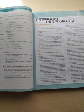 Economia de l'empresa. 2° bachillerato