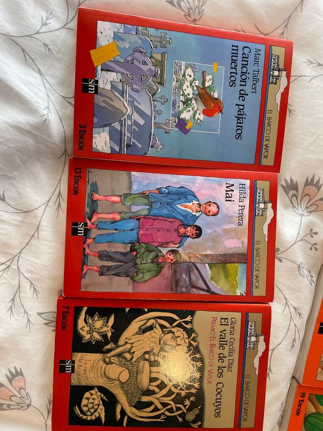 Varios libros el Barco de Vapor