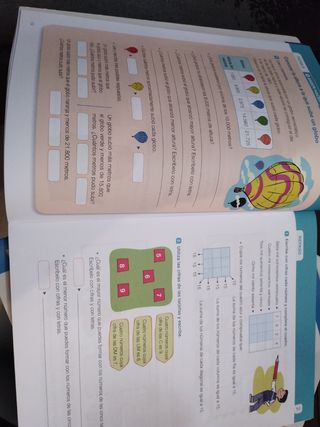 Lote de 3 Cuadernos de matemáticas 3 Santillana