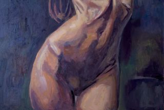 Cuadro óleo desnudo 03