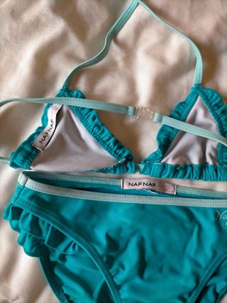 bikini niña talla 10 marca Naf Naf