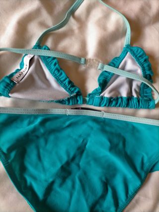 bikini niña talla 10 marca Naf Naf