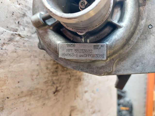 Turbo Alfa Romeo Giulietta 2.0 JTDM 138 CV 2012