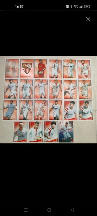 Cromos Sevilla