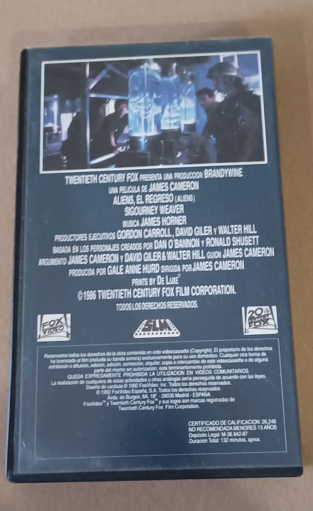ALIENS VHS
