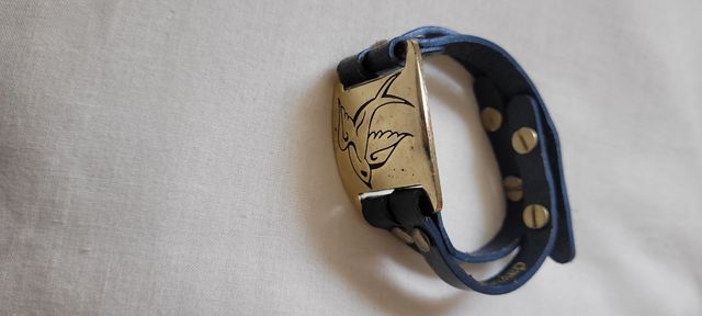 Braccialetto blu, uccello GIFT