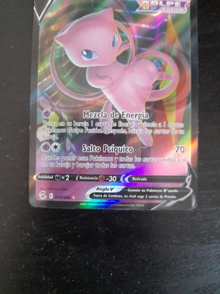 Carta Pokémon Mew V