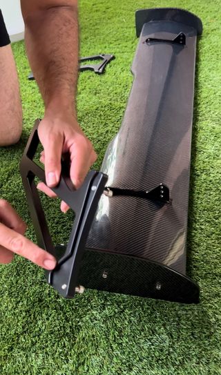 aleron de carbono bmw e46