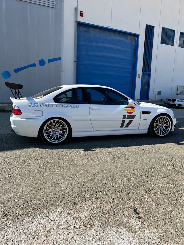aleron de carbono bmw e46