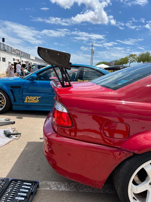 aleron de carbono bmw e46