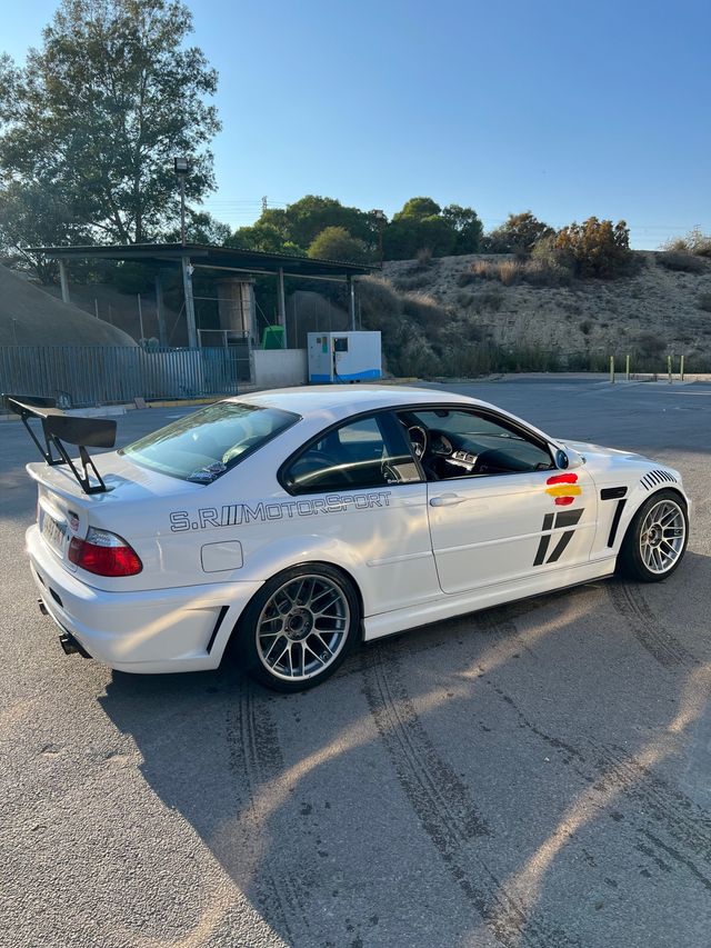 aleron de carbono bmw e46