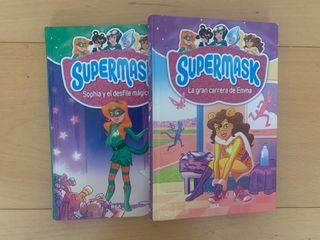 SUPERMASK LOTE 2 libros superhéroes NUEVOS