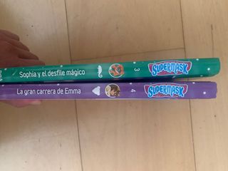 SUPERMASK LOTE 2 libros superhéroes NUEVOS