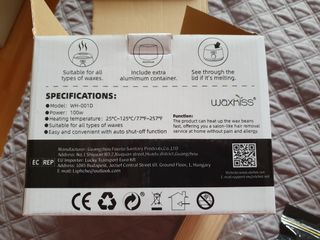 Calentador de cera kit