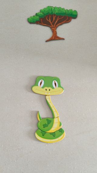 Puzzle animales con iman