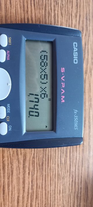 Calculadora Casio fx 350ms