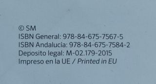 Matemáticas 6° EP. Ed. SM Savia ISBN 9788467575675