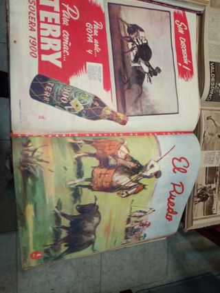 antiguos libros taurino el Ruedo ,años 50 ,60