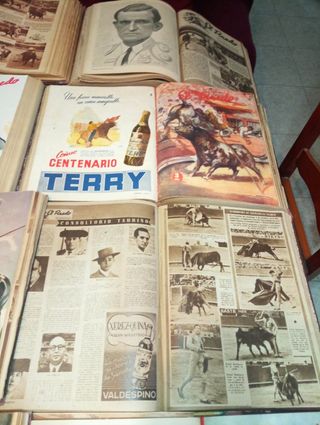 antiguos libros taurino el Ruedo ,años 50 ,60