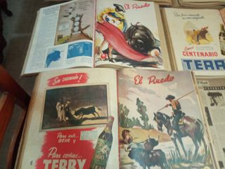 antiguos libros taurino el Ruedo ,años 50 ,60