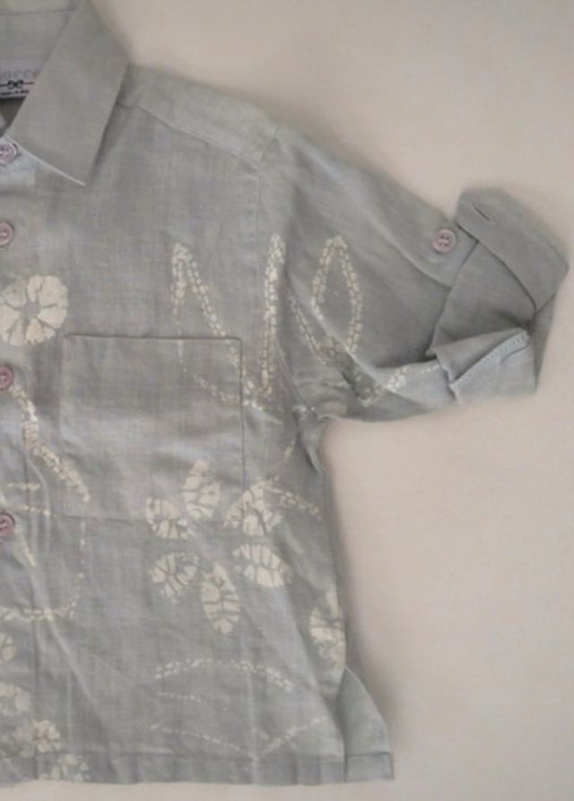 Camicia in lino  tg 18 mesi bambino Fiocco 