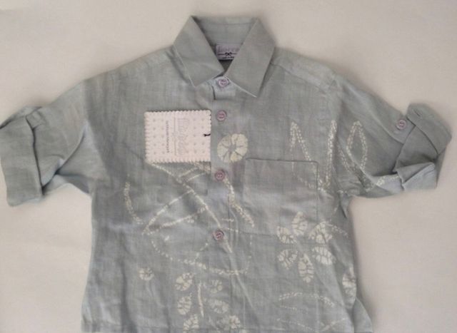 Camicia in lino  tg 18 mesi bambino Fiocco 