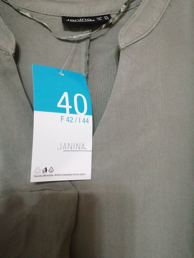 Vestito donna verde nuovo