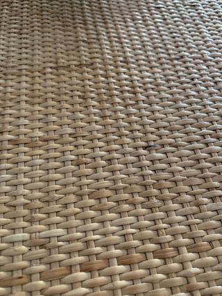 Mueble aparador mimbre años 70