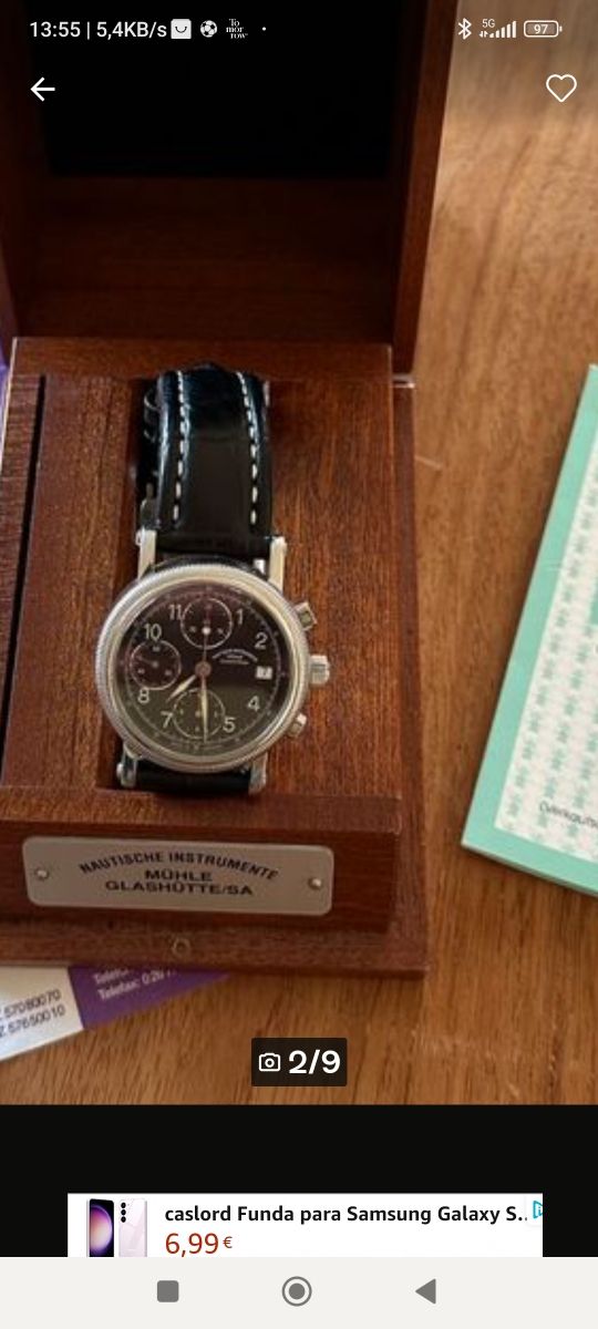 Mühle Glashütte Chronograph II Automático