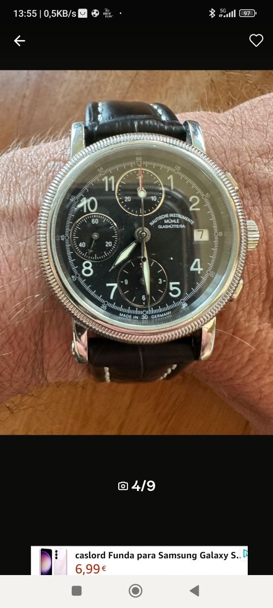 Mühle Glashütte Chronograph II Automático